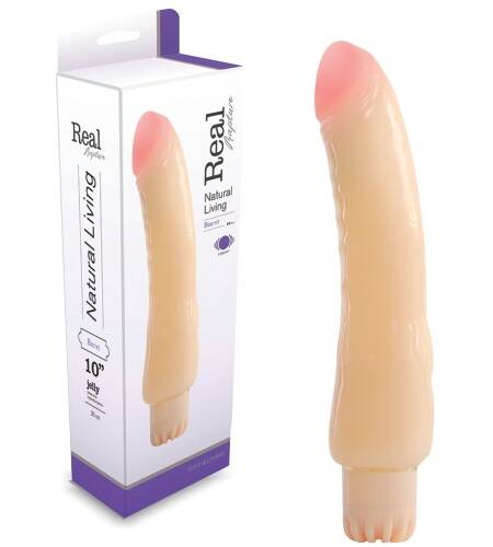 VIBRADOR JELLY REAL RAPTURE BURST 10''