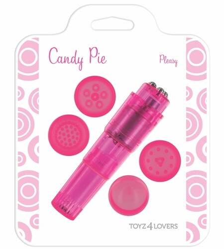 VIBRADOR CANDY PIE PLEASY ROSA