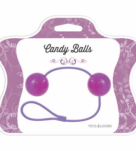 BOLAS VAGINAIS CANDY BALLS ROXAS