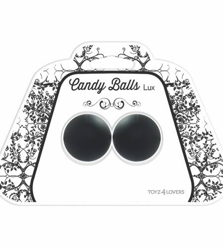 BOLAS VAGINAIS CANDY BALLS LUX PRETAS