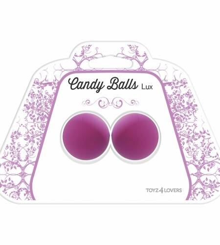 BOLAS VAGINAIS CANDY BALLS LUX ROXAS