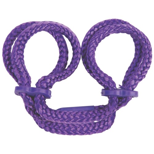 ALGEMAS PARA OS TORNOZELOS JAPANESE SILK LOVE ROPE ROXAS - Image 4