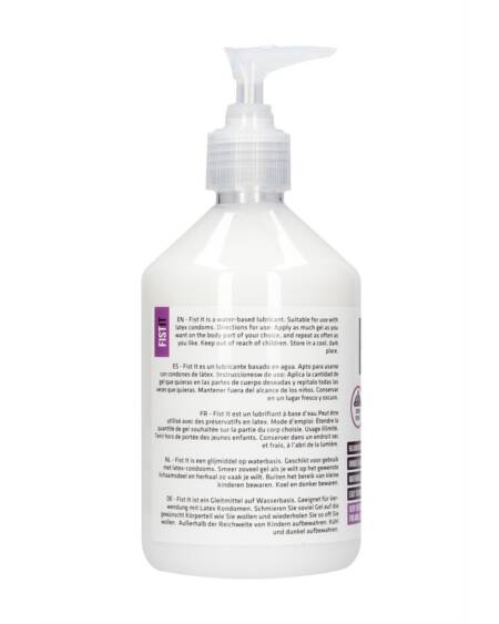 LUBRIFICANTE ANAL RELAXANTE 17 FL OZ 500 ML FIST IT
