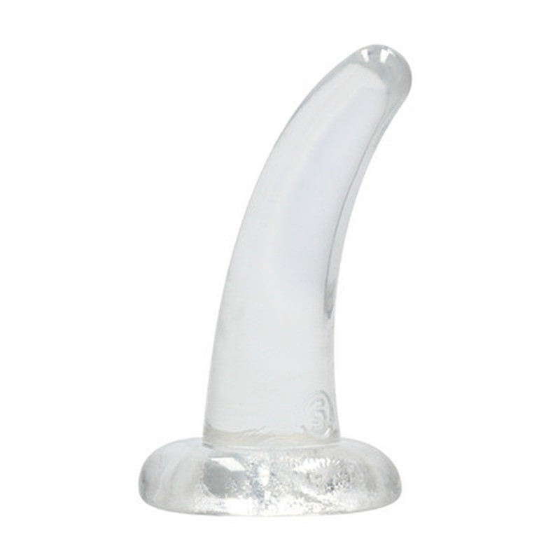DILDO NON-REALISTIC CRYSTAL CLEAR 5 /11,5 CM REALROCK - Image 6