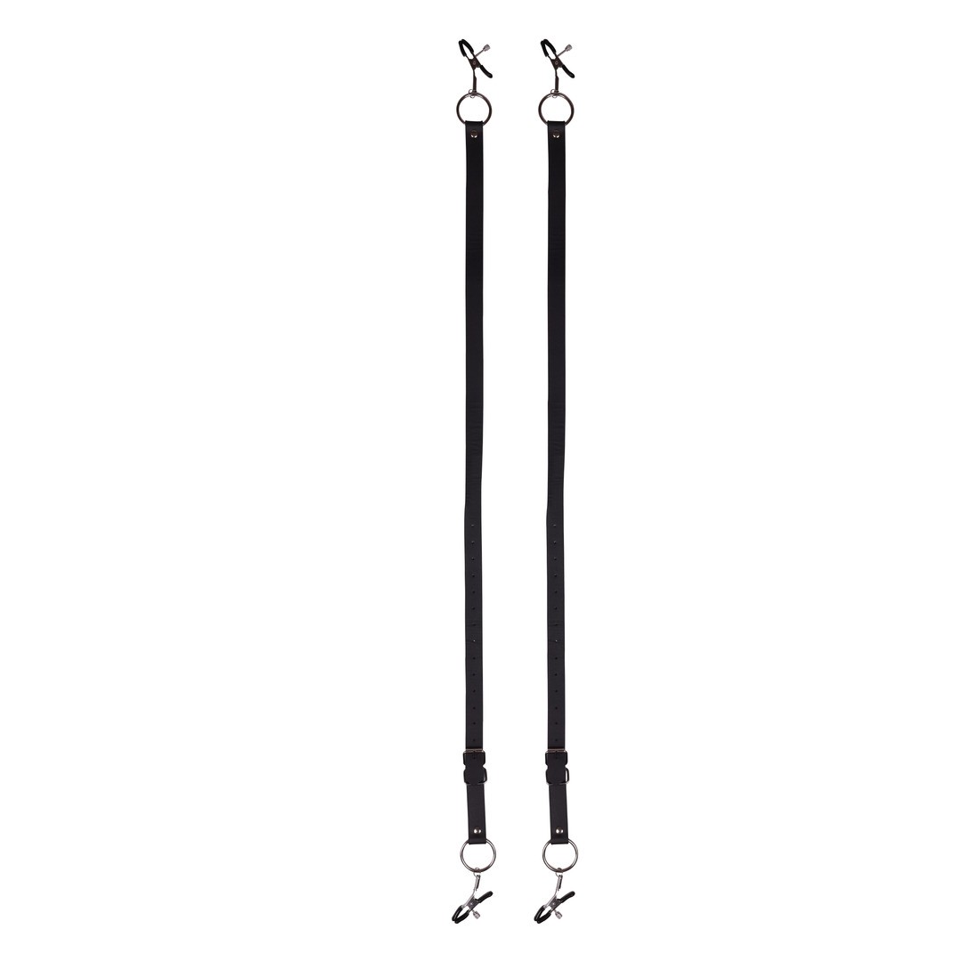 AFASTADORES XTREME LABIA SPREADER WITH CLAMPS PRETO OUCH! - Image 5