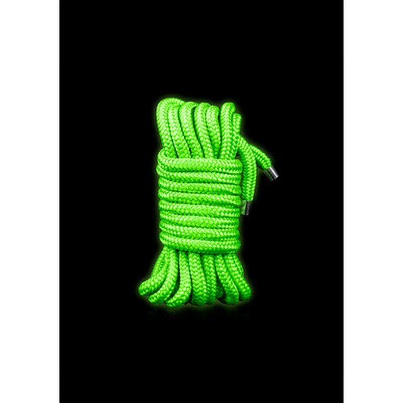 CORDA BONDAGE FLUORESCENTE GLOW IN THE DARK 16.4 FT /5 M OUCH! - Image 6