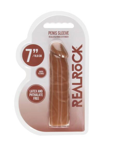 MANGA PARA O PÉNIS TAN 7 /17 CM REALROCK