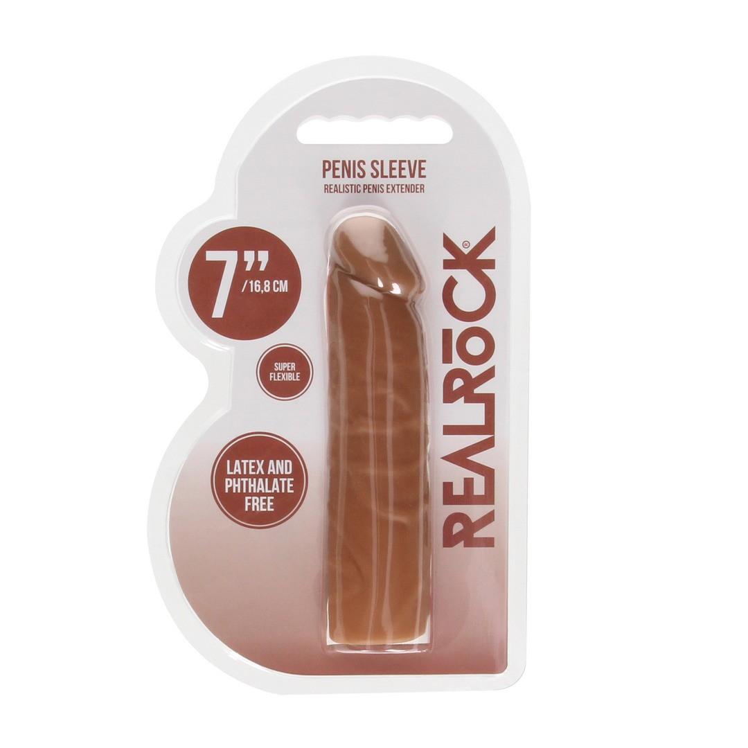 MANGA PARA O PÉNIS TAN 7 /17 CM REALROCK