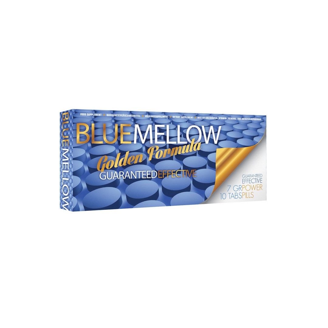 10 CÁPSULAS ESTIMULANTES PARA HOMEM BLUE MELLOW PHARMQUESTS - Image 3