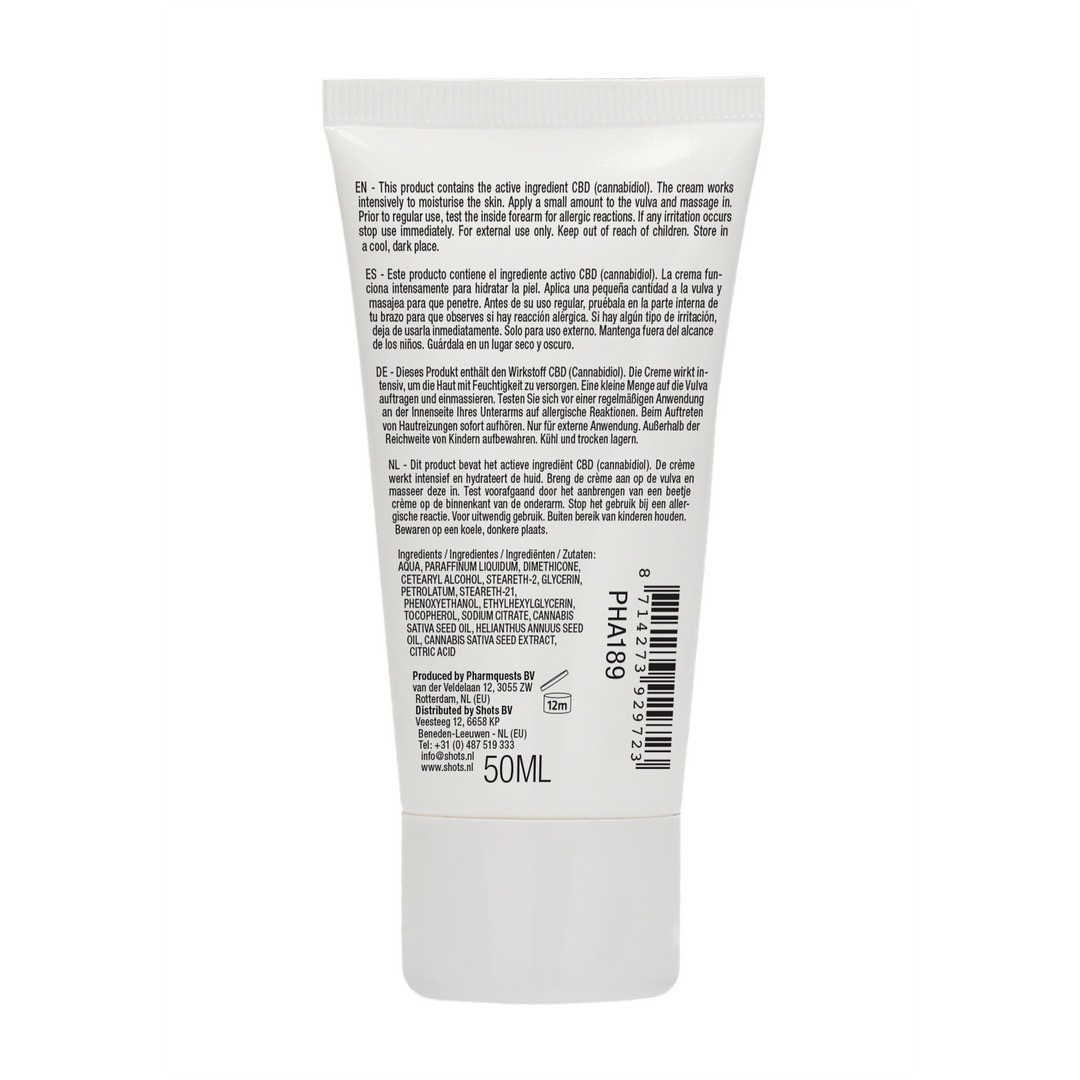 CREME PARA MULHER NATURAL CBD 2 FL OZ 50 ML PHARMQUESTS - Image 3