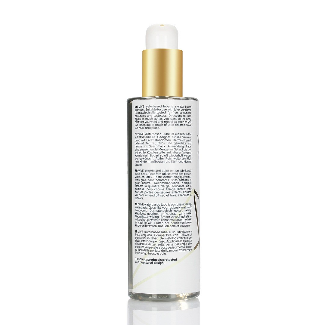 LUBRIFICANTE À BASE DE ÁGUA 6.76 FL OZ 200 ML VIVE - Image 3