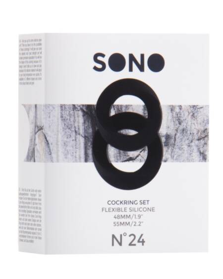 CONJUNTO DE 2 ANÉIS PARA O PÉNIS OUCH!