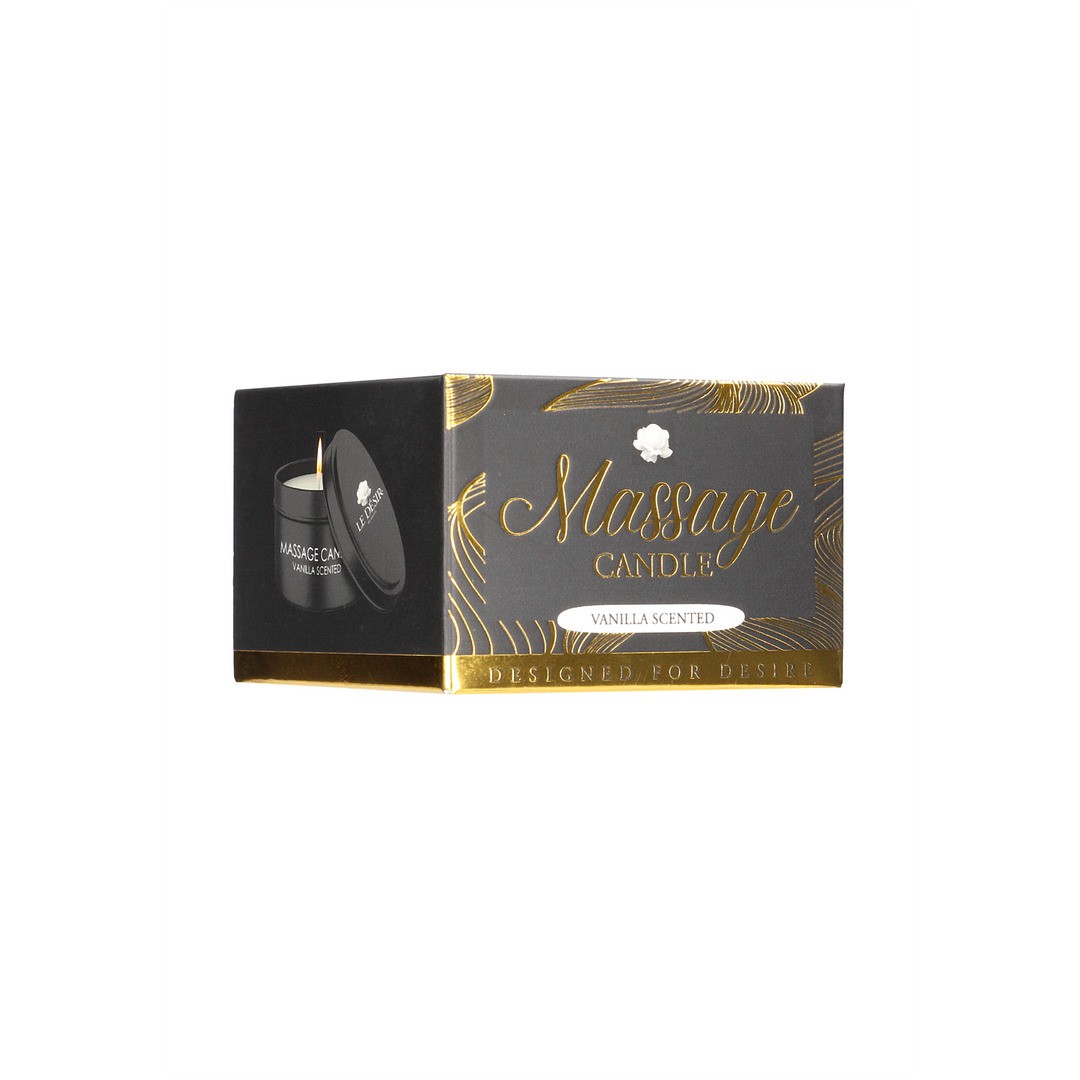 VELA DE MASSAGEM COM AROMA A BAUNILHA EROTIC 100 GR LE DÉSIR
