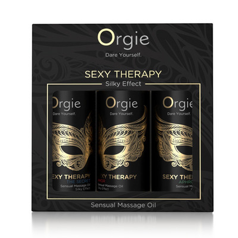 CONJUNTO DE ÓLEOS DE MASSAGEM SEXY THERAPY SENSUAL MINI SIZE 3X30ML ORGIE - Image 6