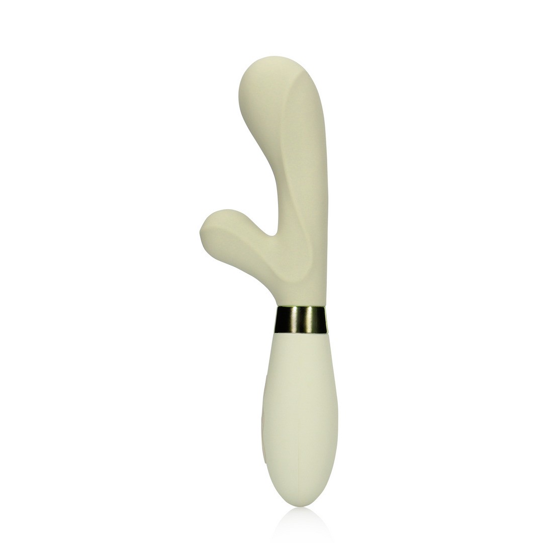 VIBRADOR RABBIT DE SILICONE MISTY GREEN LOVELINE - Image 6