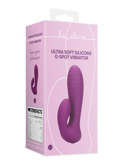VIBRADOR ULTRA SOFT SILICONE G-SPOT ORCHIDEE PURPLE LOVELINE