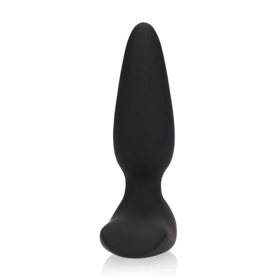 PLUG ANAL COM VIBRAÇÃO E COMANDO SMOOTH VIBRATING LICORICE BLACK LOVELINE - Image 6