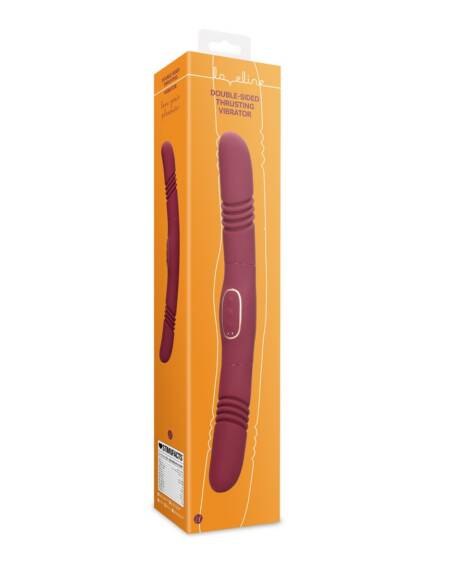 VIBRADOR DOUBLE-SIDED THRUSTING MERLOT GRAPE LOVELINE