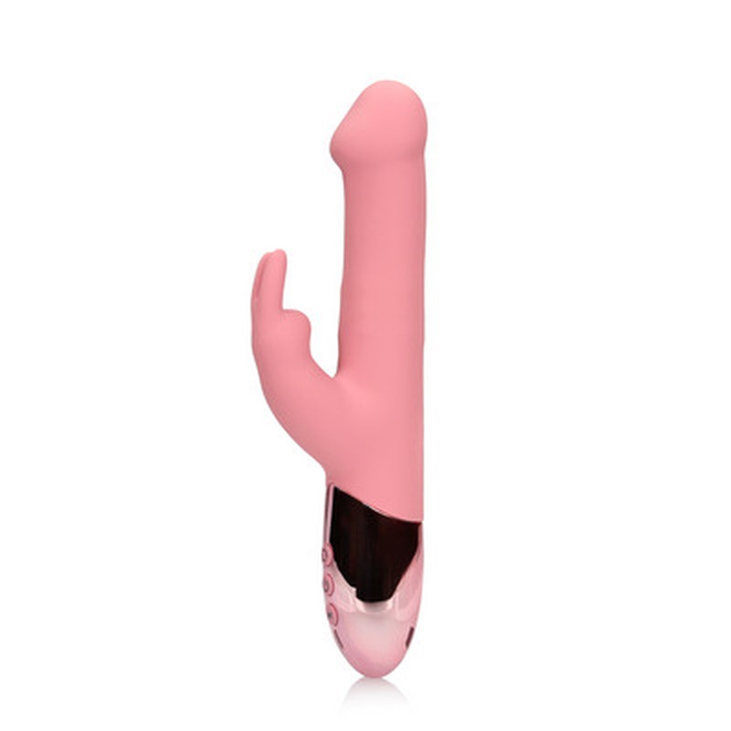 VIBRADOR RABBIT COM ROTAÇÃO DE PÉROLAS PINK ARABESQUE LOVELINE - Image 7