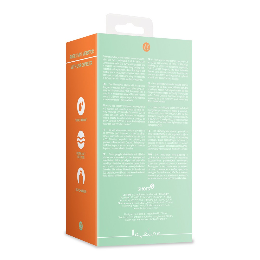 MINI VIBRADOR ESTRIADO SPRING SAGE LOVELINE - Image 3