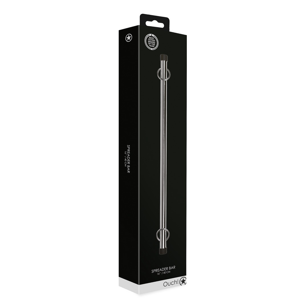 BARRA SEPARADORA ADJUSTABLE SPREADER BAR PRATEADO OUCH!