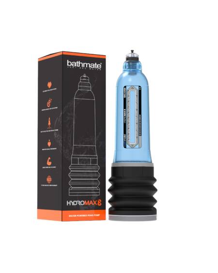 BOMBA PARA PÉNIS HYDROMAX 8 - BATHMATE AZUL