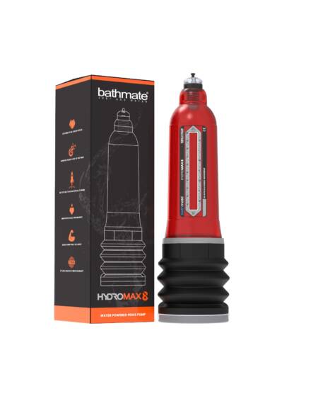 BOMBA PARA PÉNIS HYDROMAX 8 - BATHMATE VERMELHA