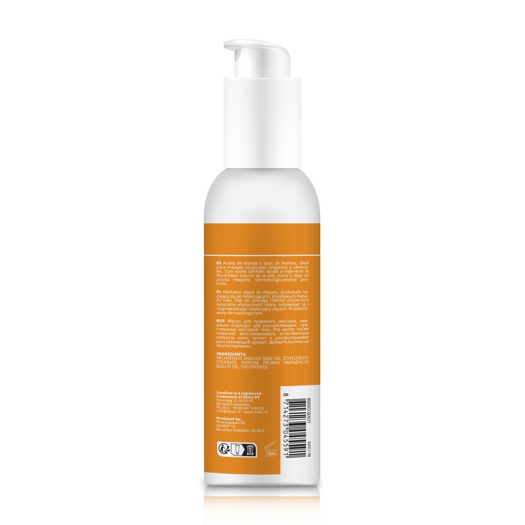 ÓLEO DE MASSAGEM NEUTRAL 5.1 FL OZ / 150 ML LOVELINE