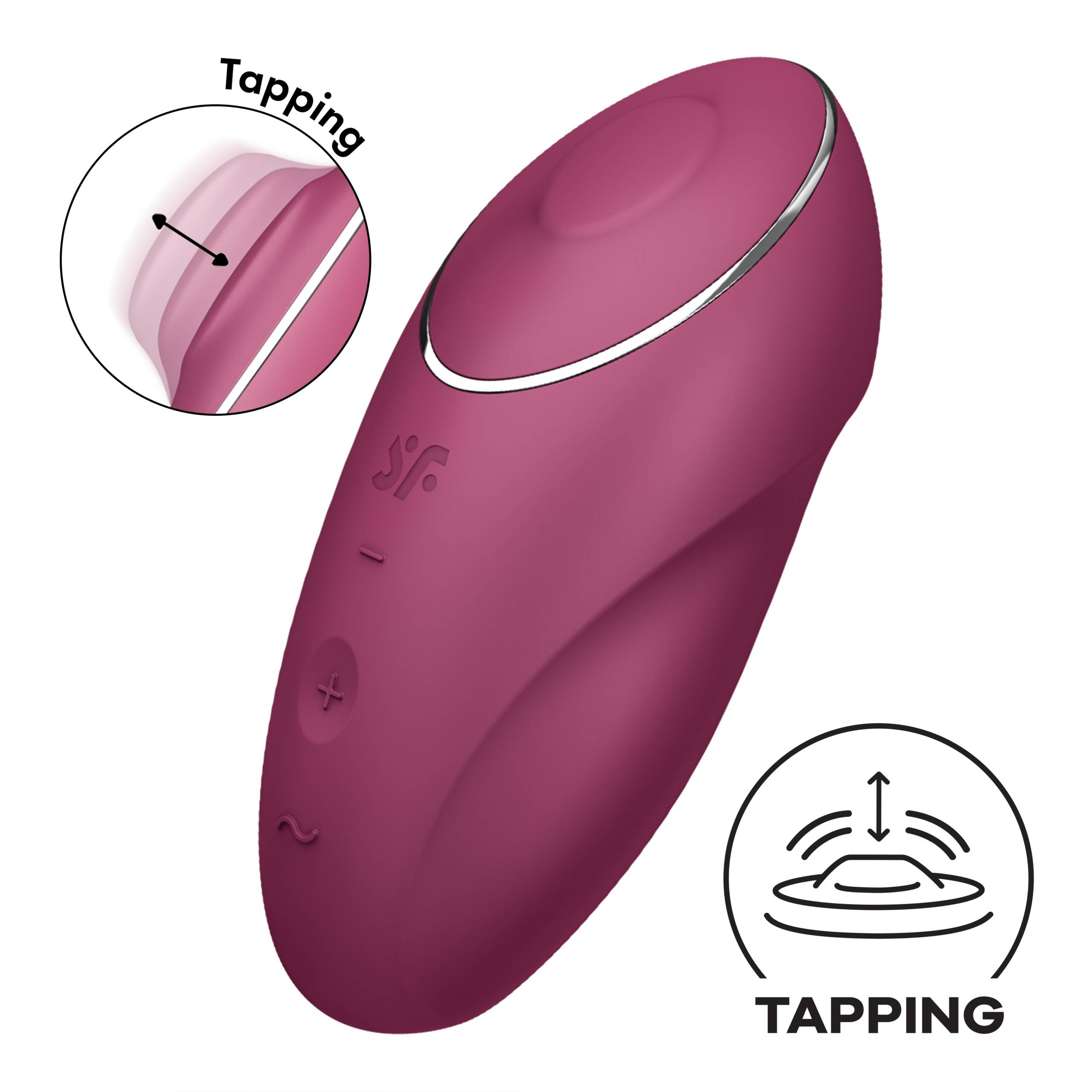 ESTIMULADOR TAP & CLIMAX 1 ROJO SATISFYER - Image 8