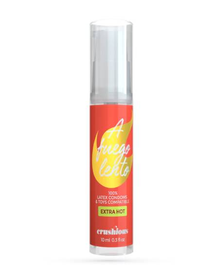 GEL LUBRIFICANTE A FUEGO LENTO DE EFEITO CALOR CRUSHIOUS 10ML