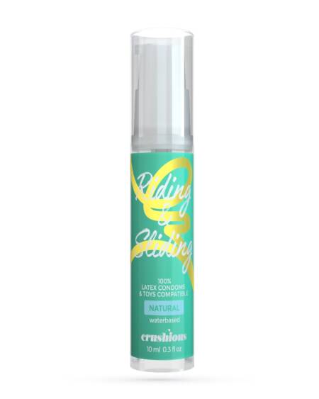 GEL LUBRIFICANTE RIDING & SLIDING À BASE DE ÁGUA CRUSHIOUS 10ML