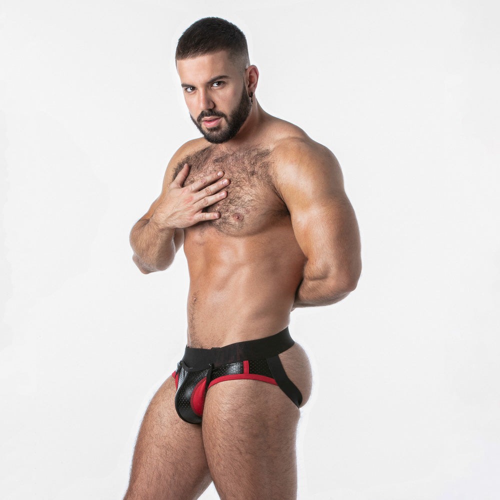 CUECA JOCK OPEN ACCESS LOCKER GEAR VERMELHO - Image 6