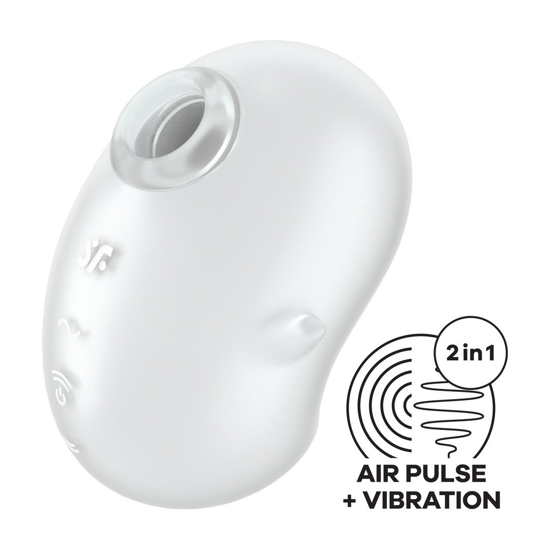 VIBRADOR CUTIE GHOST - AIR PULSE VIBRATOR - BRANCO SATISFYER - Image 7