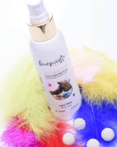 AMBIENTADOR COM FEROMONAS AROMA SEXO LIVRE 100ML TENTACIÓN PLAY SEX