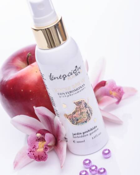 AMBIENTADOR COM FEROMONAS AROMA JARDIM PROIBIDO 100ML TENTACIÓN PLAY SEX