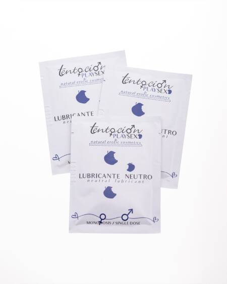 20 MONODOSES DE LUBRIFICANTE NEUTRO 5ML TENTACIÓN PLAY SEX