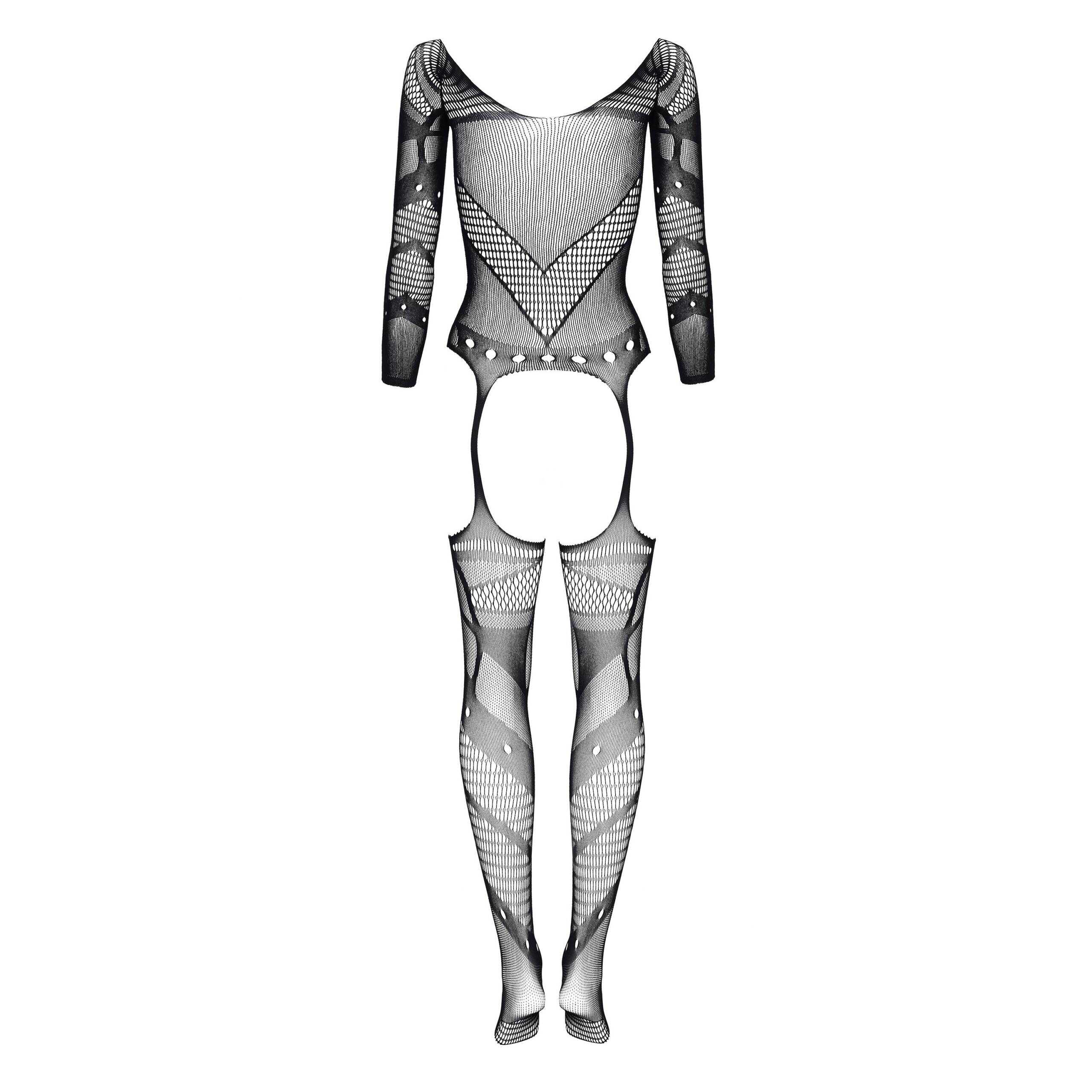 CATSUIT ESMERALDA PRETO BEAUTY NIGHT FASHION - Image 7