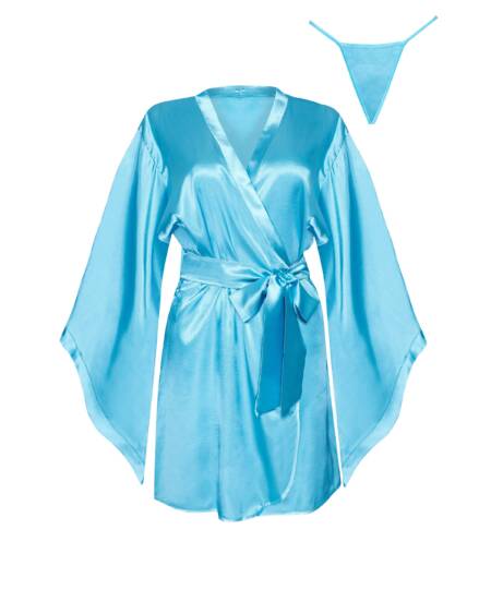 ROBE E TANGA SAMIRA TURQUESA BEAUTY NIGHT FASHION