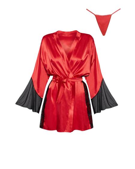 ROBE E TANGA SARA VERMELHO BEAUTY NIGHT FASHION