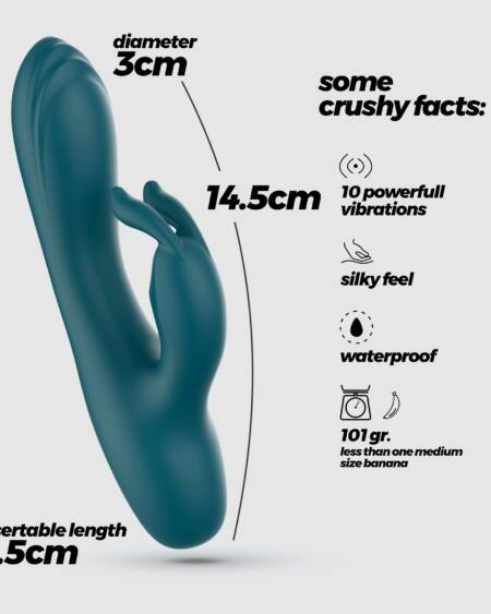 MINI VIBRADOR COELHO LOLA CRUSHIOUS