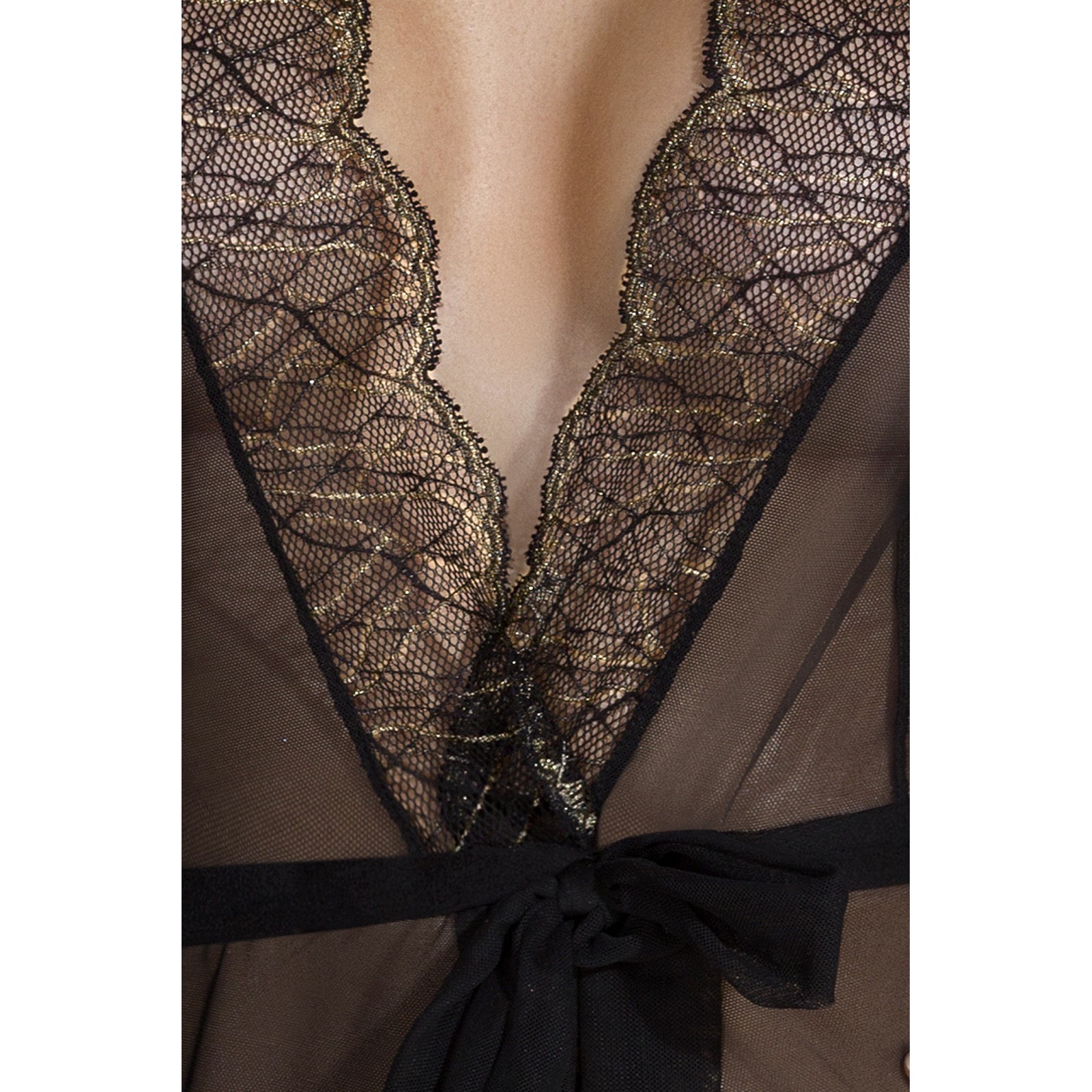 ROBE E TANGA AMBERLY PRETO TAMANHO QUEEN PASSION - Image 5