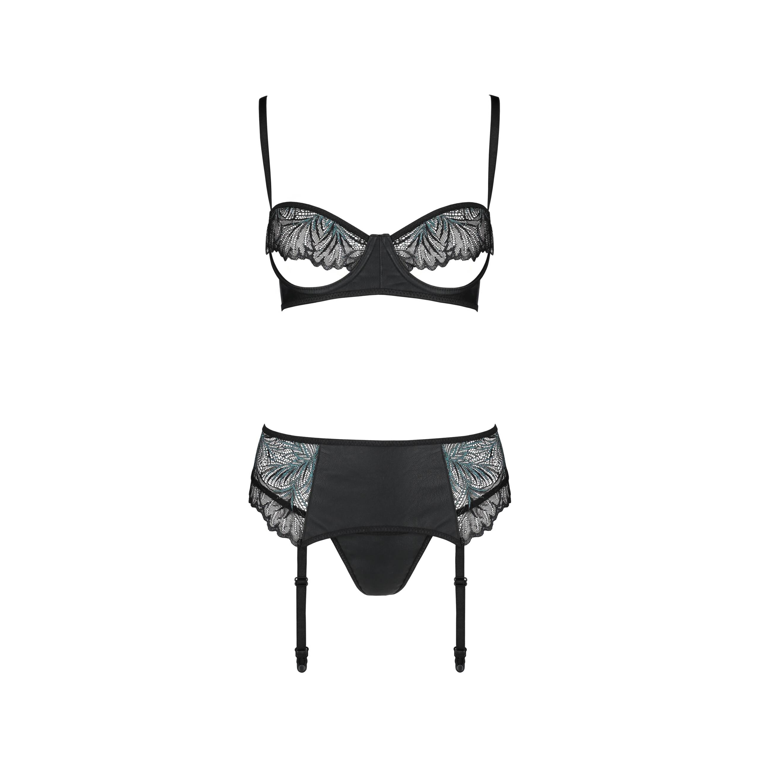 CONJUNTO DE 3 PEÇAS ASTRIDA PRETO PASSION - Image 3
