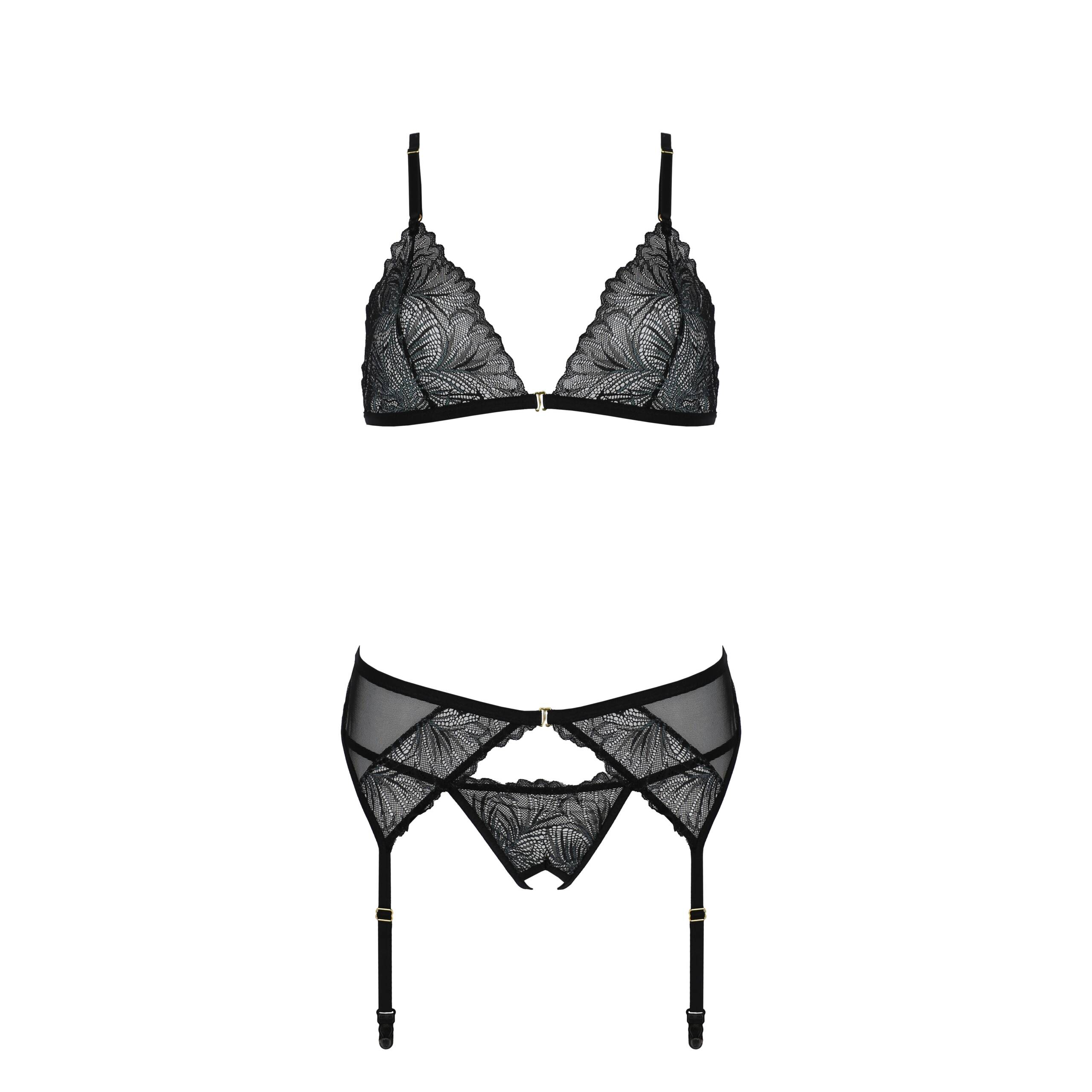 CONJUNTO DE 3 PEÇAS DELIENA PRETO PASSION - Image 3