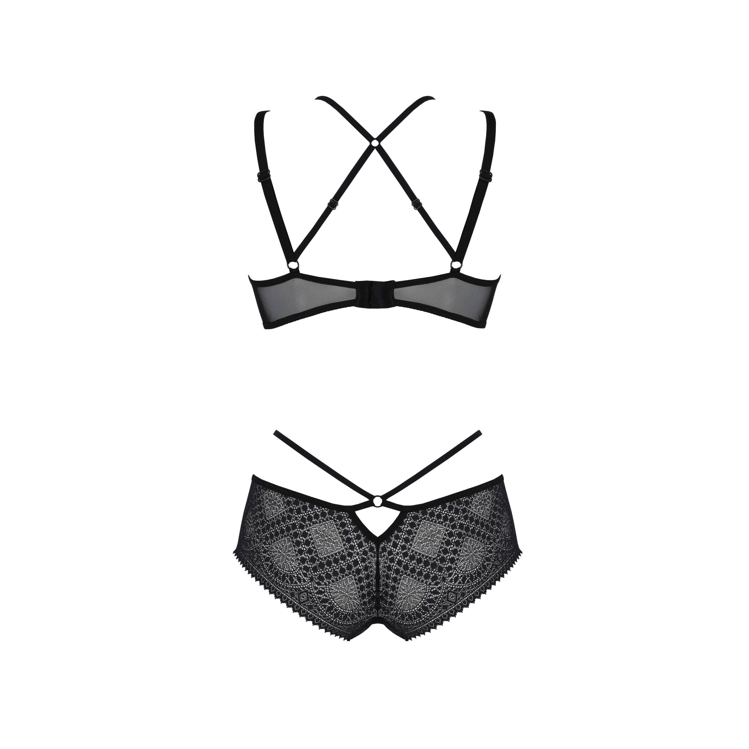 CONJUNTO DE 2 PEÇAS DROSERA BIKINI PRETO ECO COLLECTION PASSION - Image 4