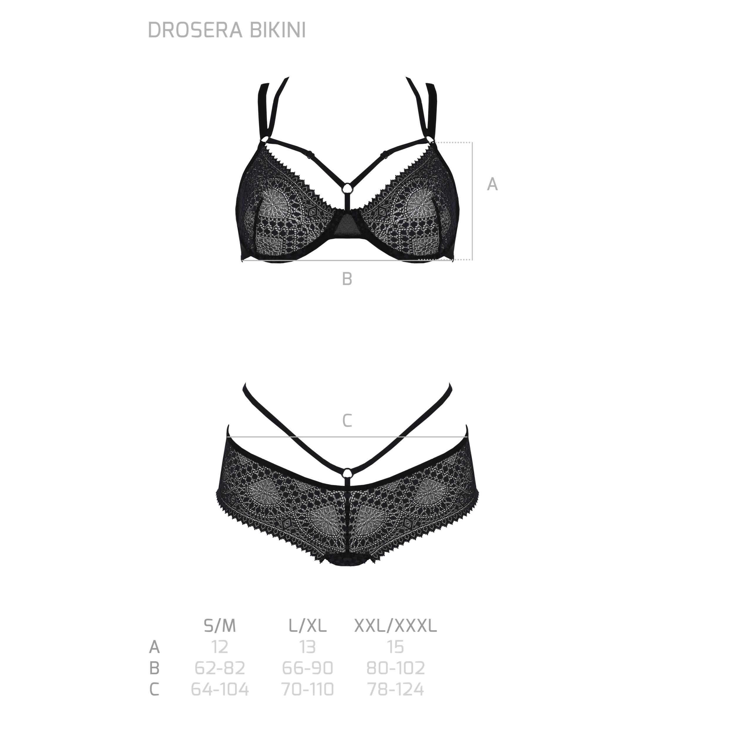 CONJUNTO DE 2 PEÇAS DROSERA BIKINI PRETO ECO COLLECTION PASSION - Image 5