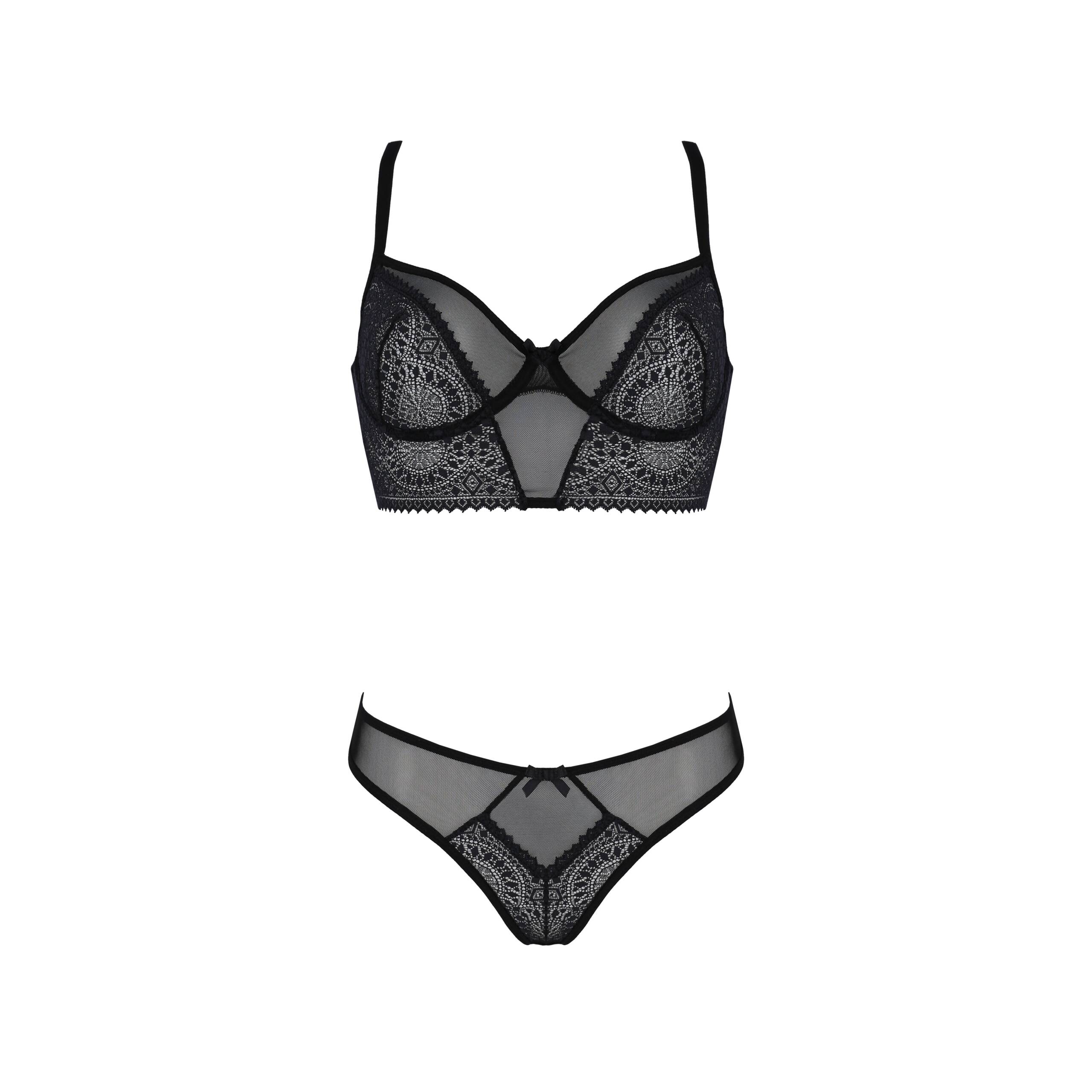 CONJUNTO DE 2 PEÇAS DROSERA PRETO ECO COLLECTION PASSION - Image 3