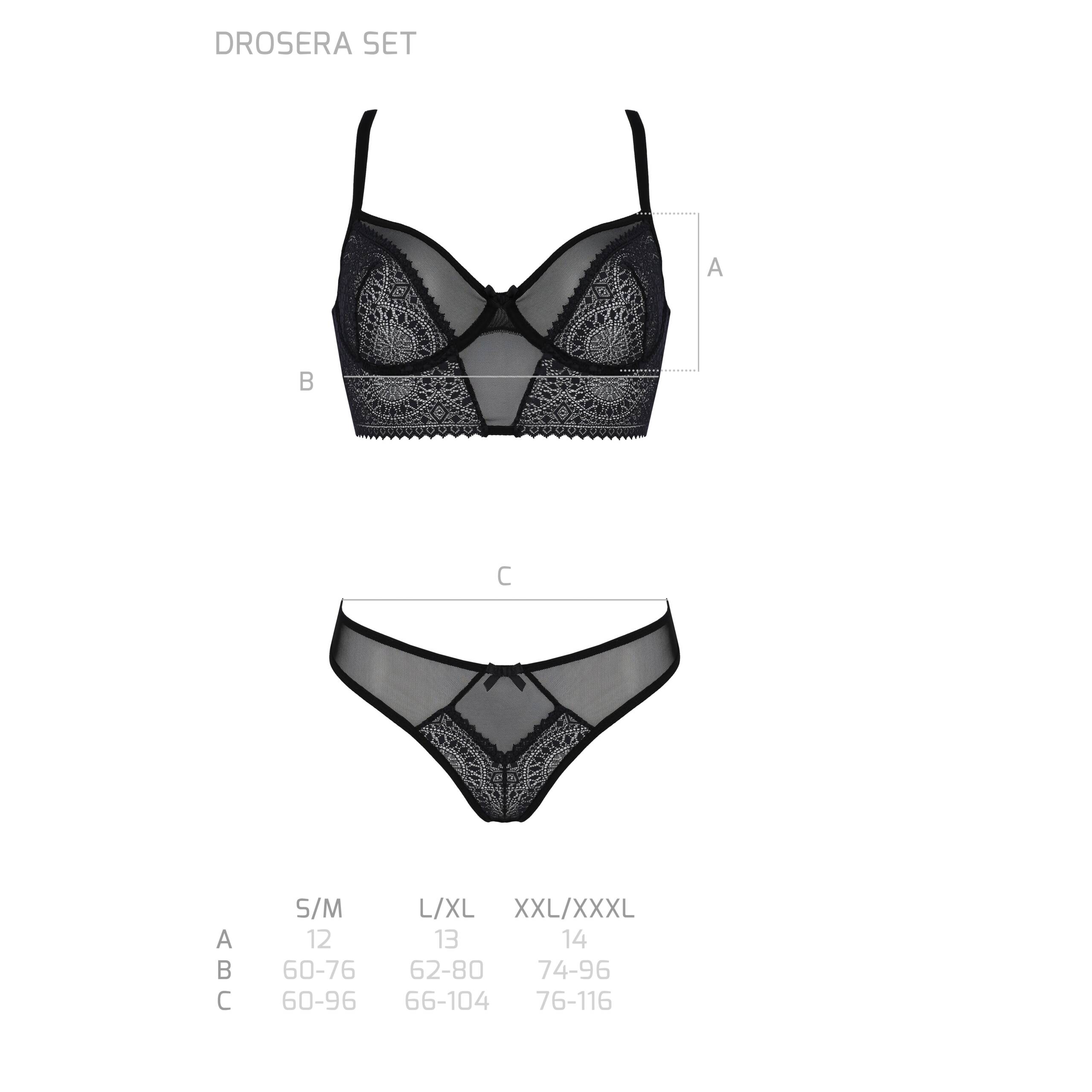 CONJUNTO DE 2 PEÇAS DROSERA PRETO ECO COLLECTION PASSION - Image 5