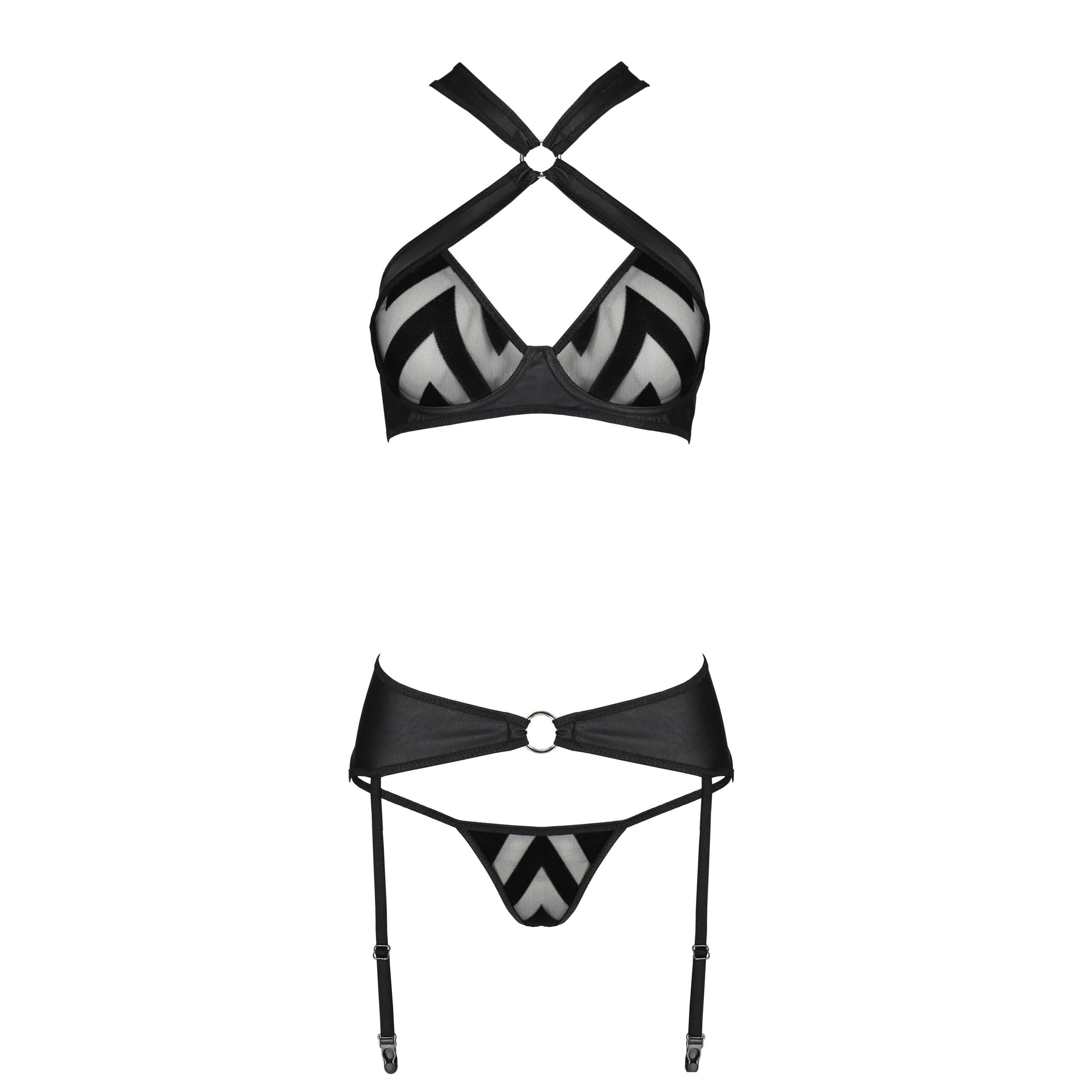 CONJUNTO DE 3 PEÇAS HIMA PRETO PASSION - Image 3