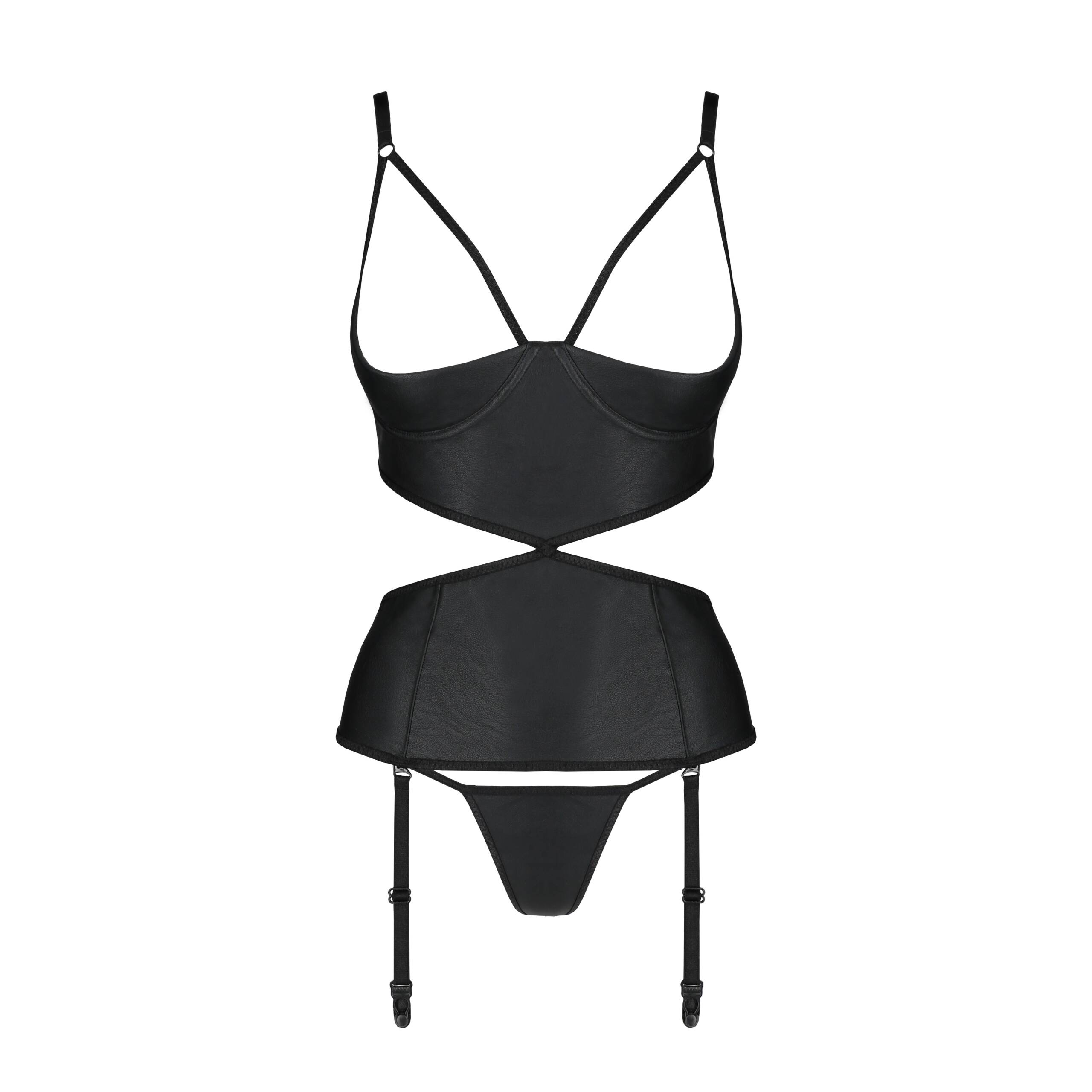 CORPETE E TANGA JANNIES PRETO PASSION - Image 4