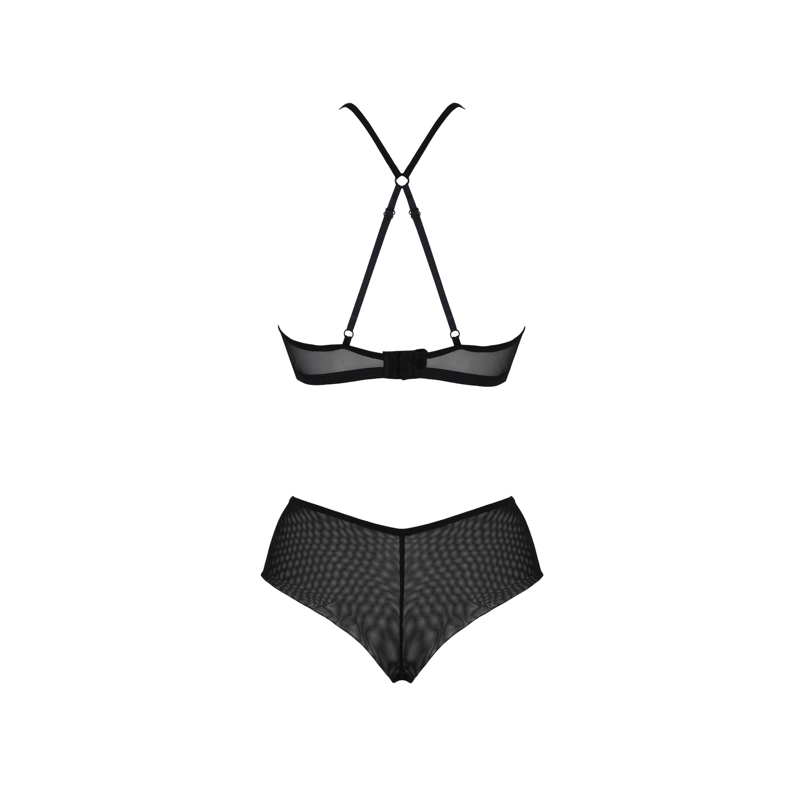 CONUNTO DE 2 PEÇAS KERRIA BIKINI PRETO ECO COLLECTION PASSION - Image 4